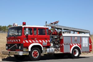 VOLVO FIRE PUMPER EX South Australian Metropolitan Fire Service 1984 diesel automatic